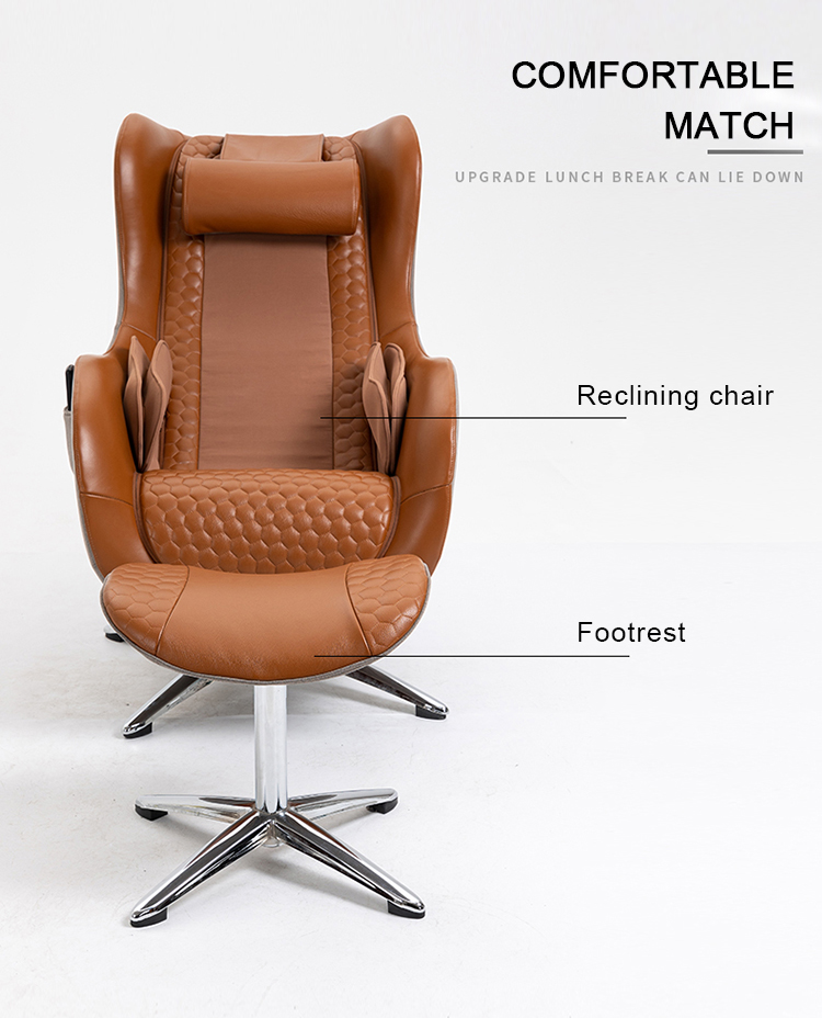 Новый дизайн Портативный 3D SL Track Многоцелевой массажный стул для отдыха Домашнее офисное использование Мобильный одиночный диван Массажное кресло для отдыха